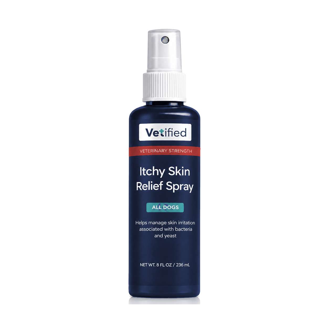 Vetified Itchy Skin Relief Spray 8 fl oz for dogs