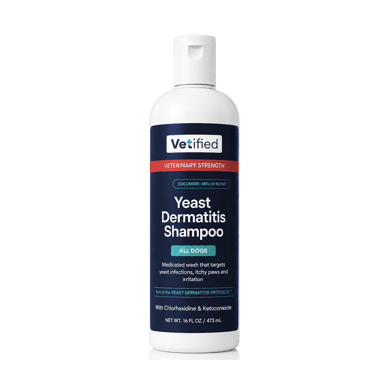 Vetified Yeast Dermatitis Shampoo 16 fl oz for dogs