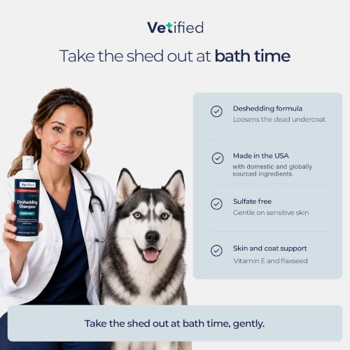 Deshedding Shampoo for Large Breeds