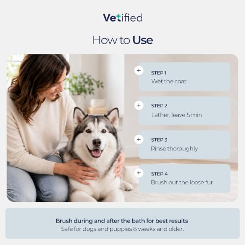Deshedding Shampoo for Large Breeds