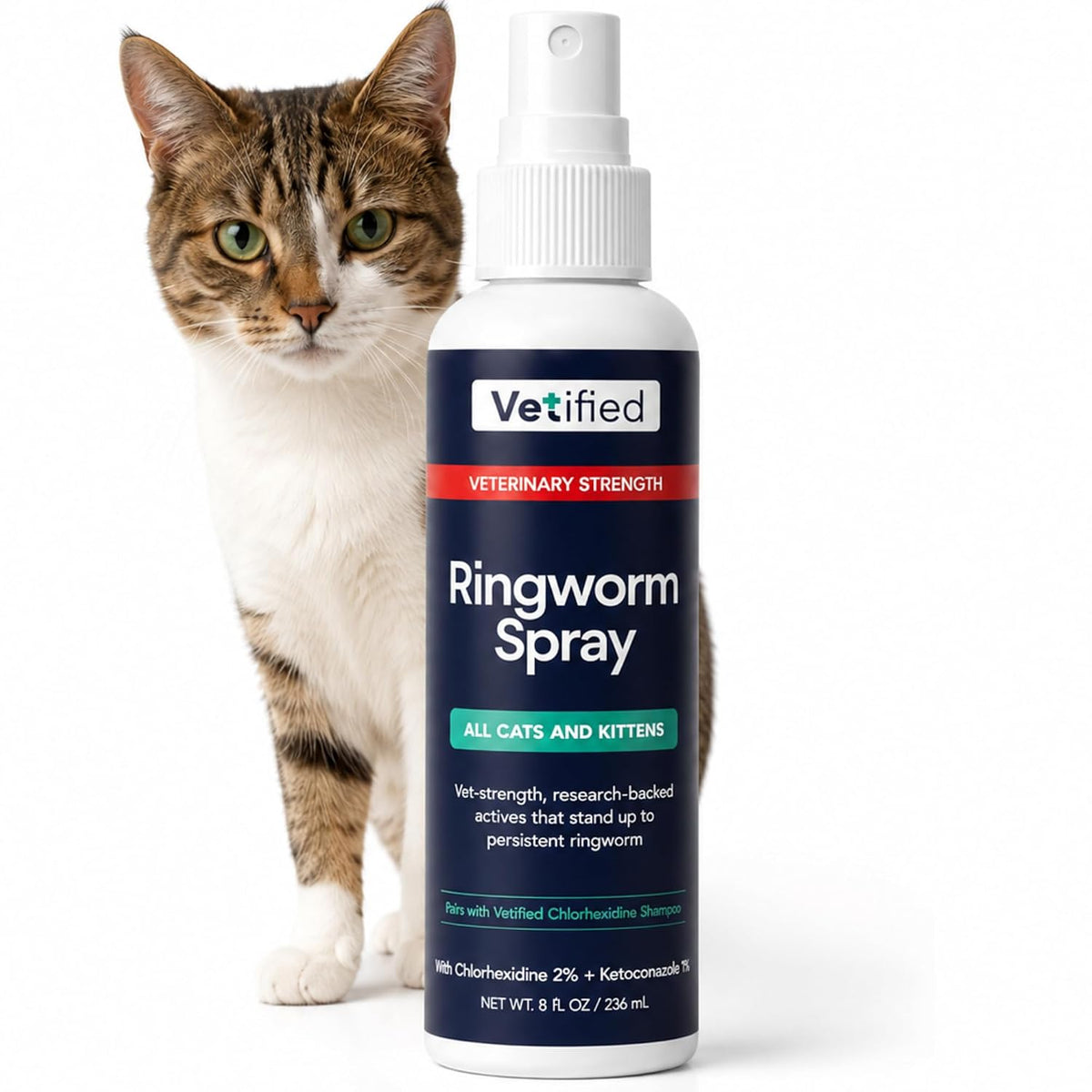 Ringworm Treatment Spray for Cats