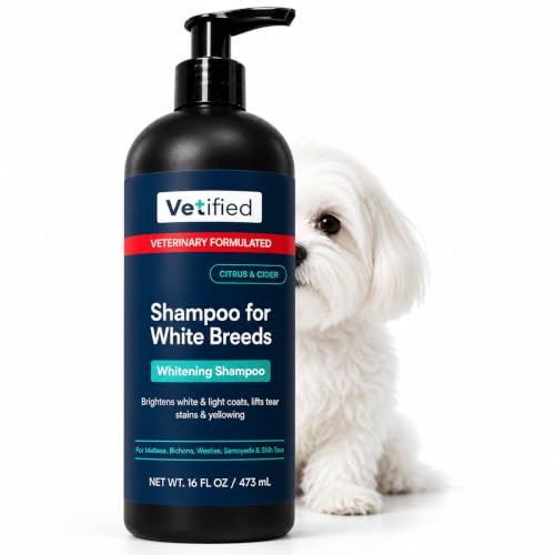 Brightening Shampoo for White Coats