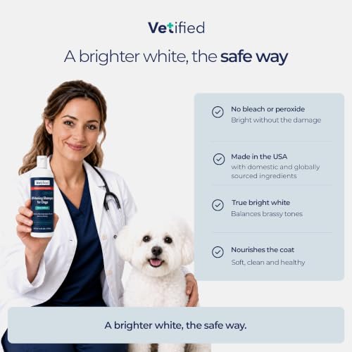 Brightening Shampoo for White Coats