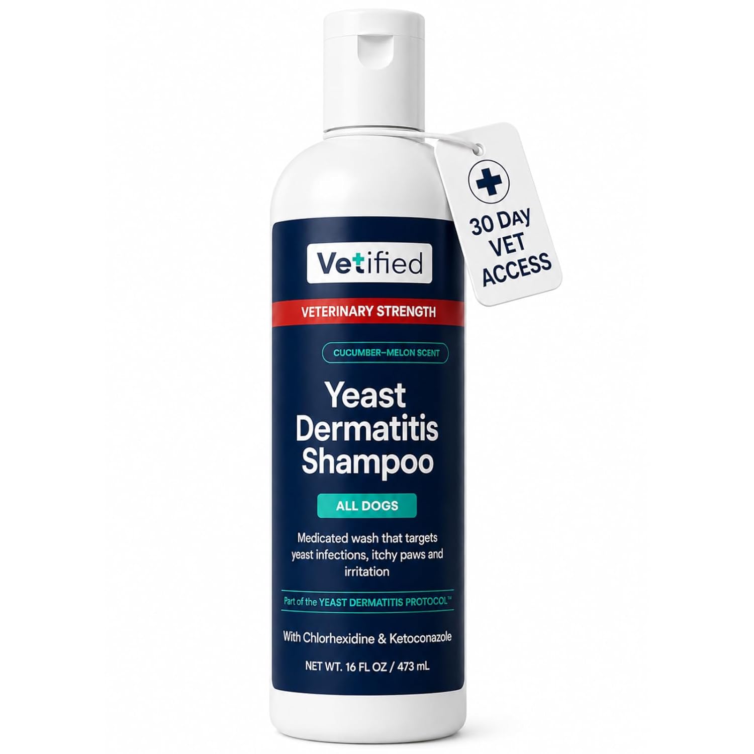 Yeast Dermatitis Shampoo – 16 fl oz